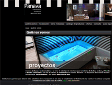 Tablet Screenshot of panavainteriorismo.com